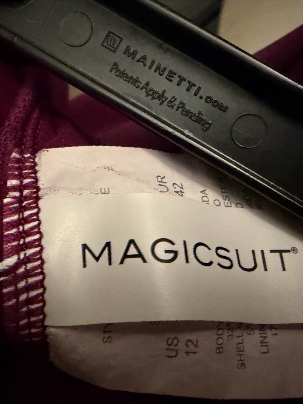 Magicsuit Plum Halter High-Low Wrap Dress - Picture 9 of 10